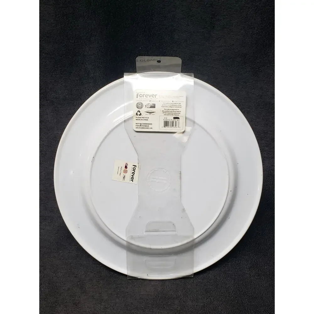 Forever Collectibles Florida Gators Team Mascot Holiday Snowflake Plate Set 4